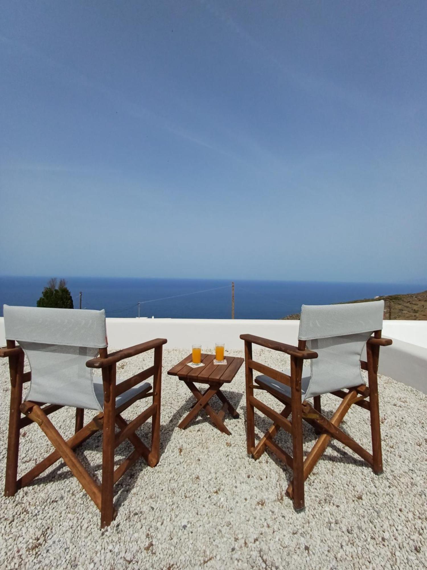 'Irene' Cycladic House With Sunrise And Sea View! Villa Foinikia  Exterior photo